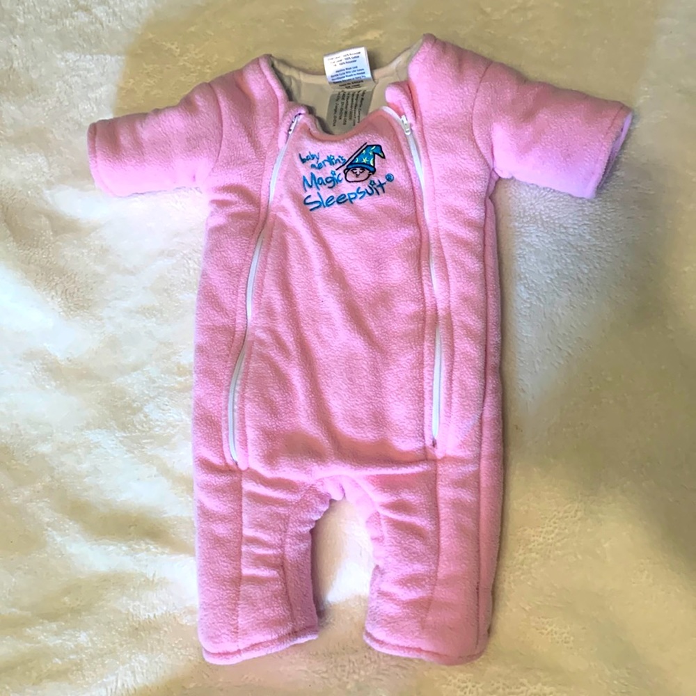 Gently used baby Merlin’s magic sleep suit